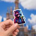 Disney Marvel Groot Sticker Rocket Racoon: Waterproof Vinyl Decal for Laptop, Water Bottle