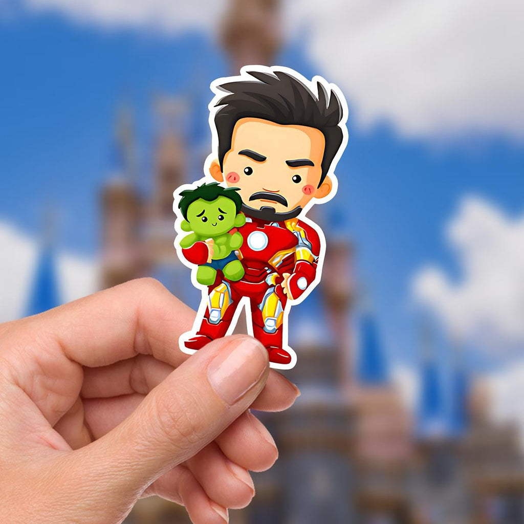 Disney Marvel Ironman Avengers Waterproof Vinyl Sticker: Laptop, Water Bottle Decal