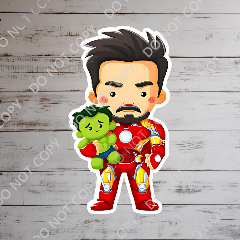 Disney Marvel Ironman Avengers Waterproof Vinyl Sticker: Laptop, Water Bottle Decal