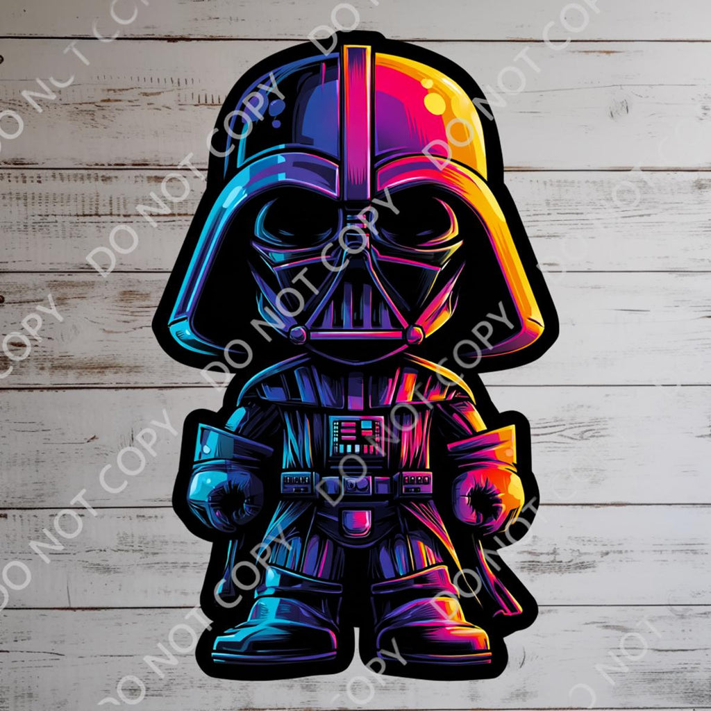Waterproof Star Wars Vader Vinyl Sticker, Disney, Christmas Gift
