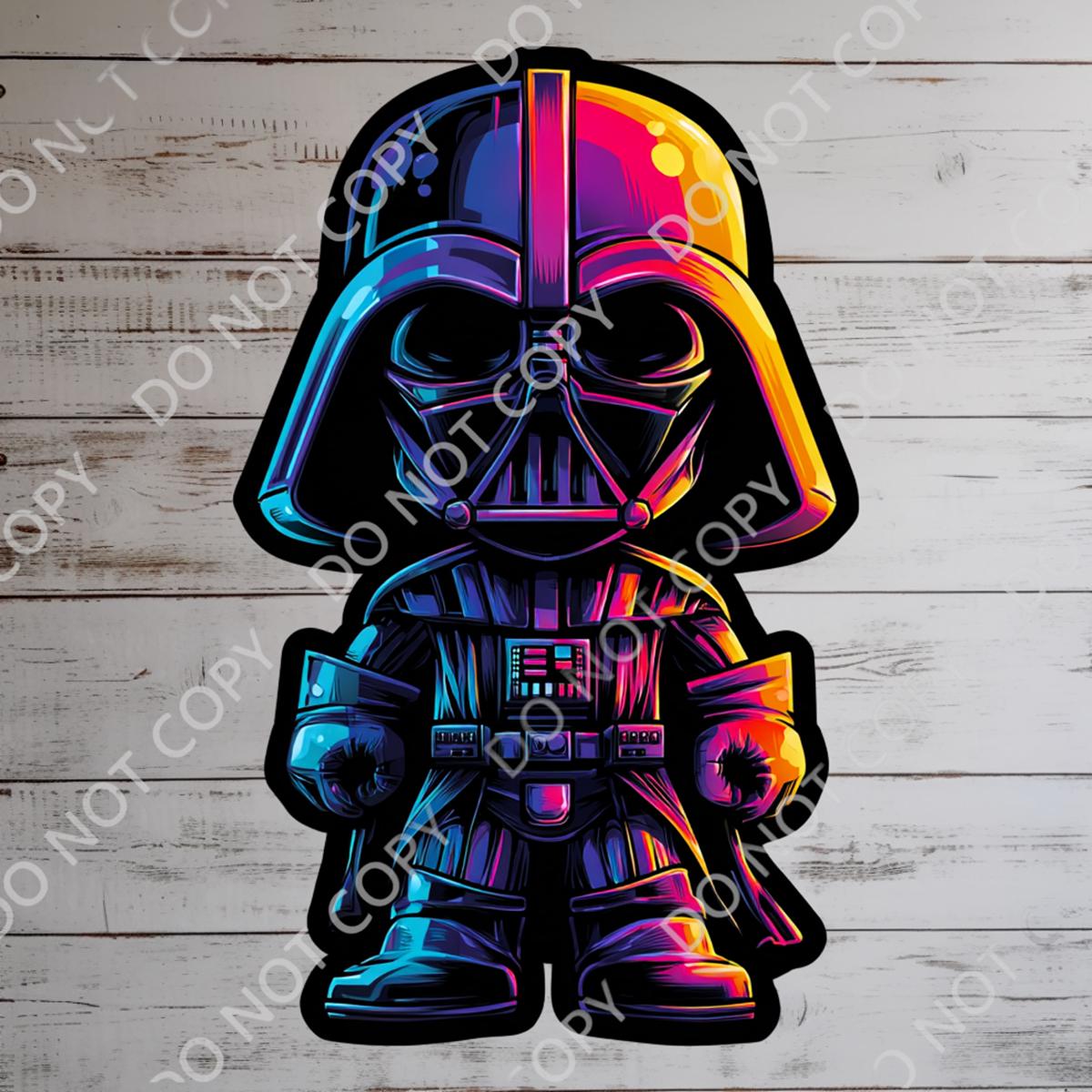 Waterproof Star Wars Vader Vinyl Sticker, Disney, Christmas Gift