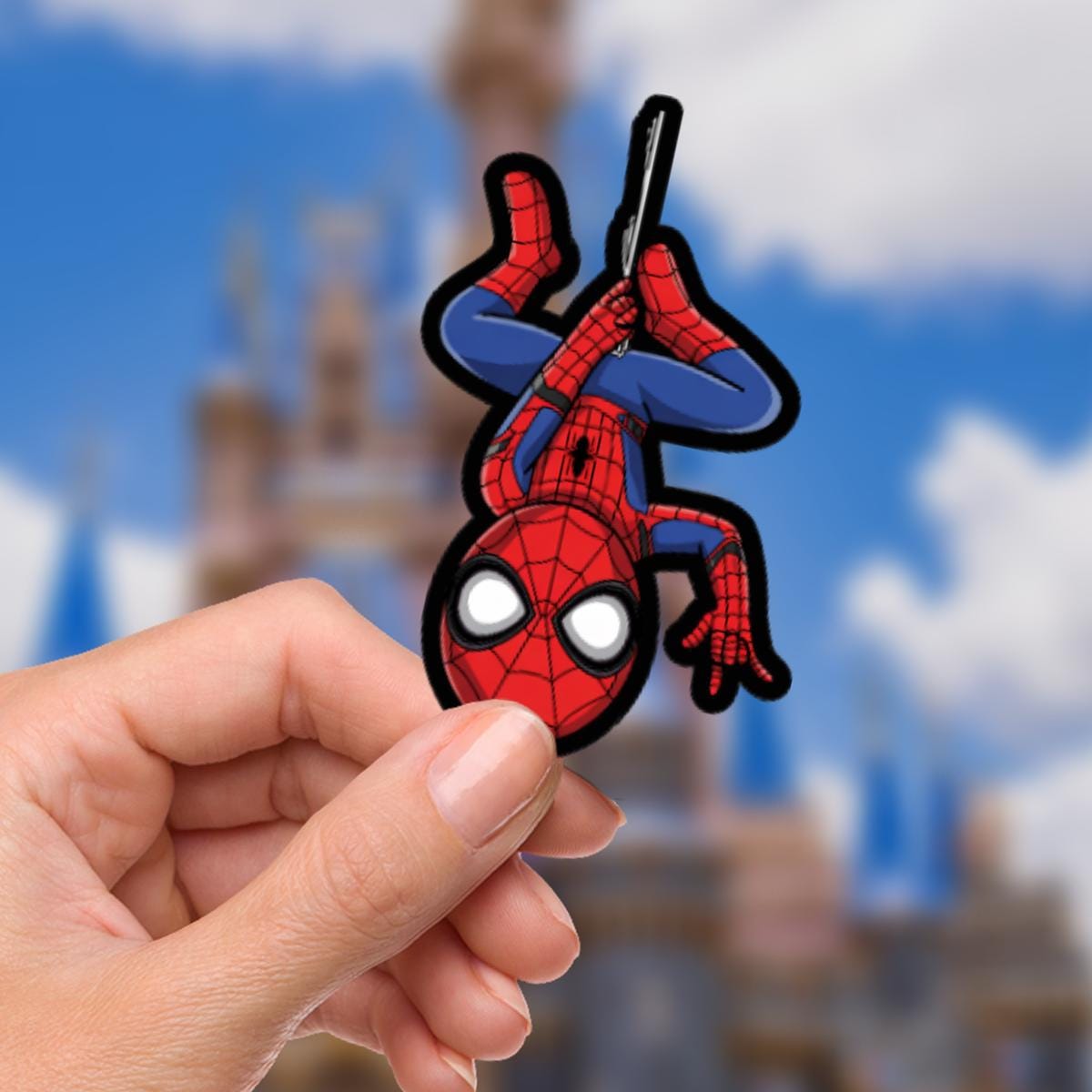 Marvel Spiderman Sticker Disneyy Waterproof Disney Laptop Stickers, planner stationery decal water bottle cell