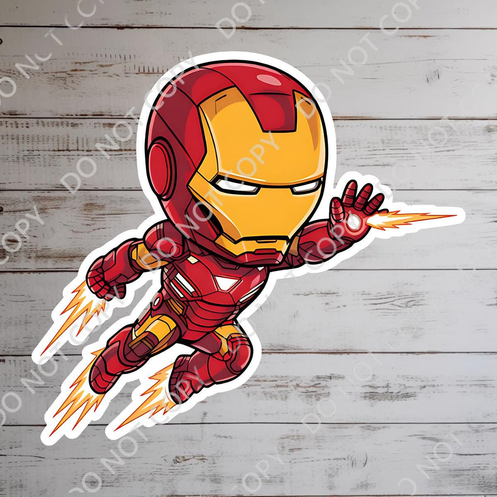 Ironman Sticker, Avengers Gauntlet, Waterproof Vinyl Decal