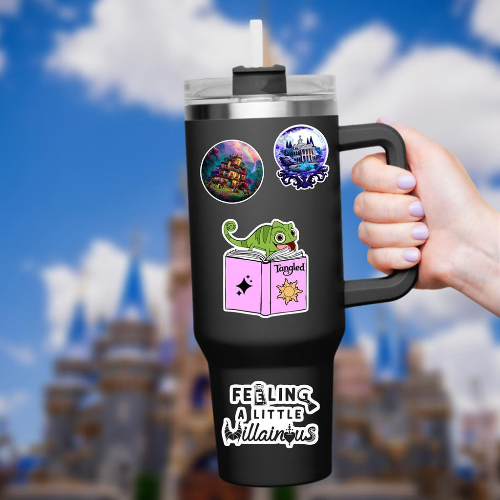 Rapunzel Tangled  Lantern Sticker: Waterproof Vinyl Decal