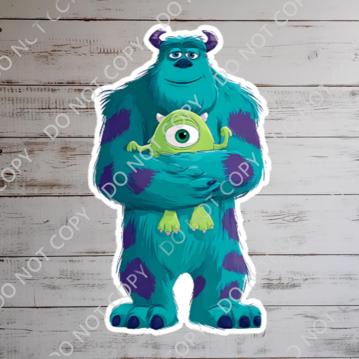 Monsters Inc. Sully and Boo , Kitty ,   World Sticker Waterproof Disney Laptop, Disneying Theme Park Vacation, Castle Park Mouse hydro bottle, disney stickers, junk journal, journal stickers