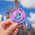Disney Lilo & Stitch Humor Sticker: Waterproof Vinyl Decal