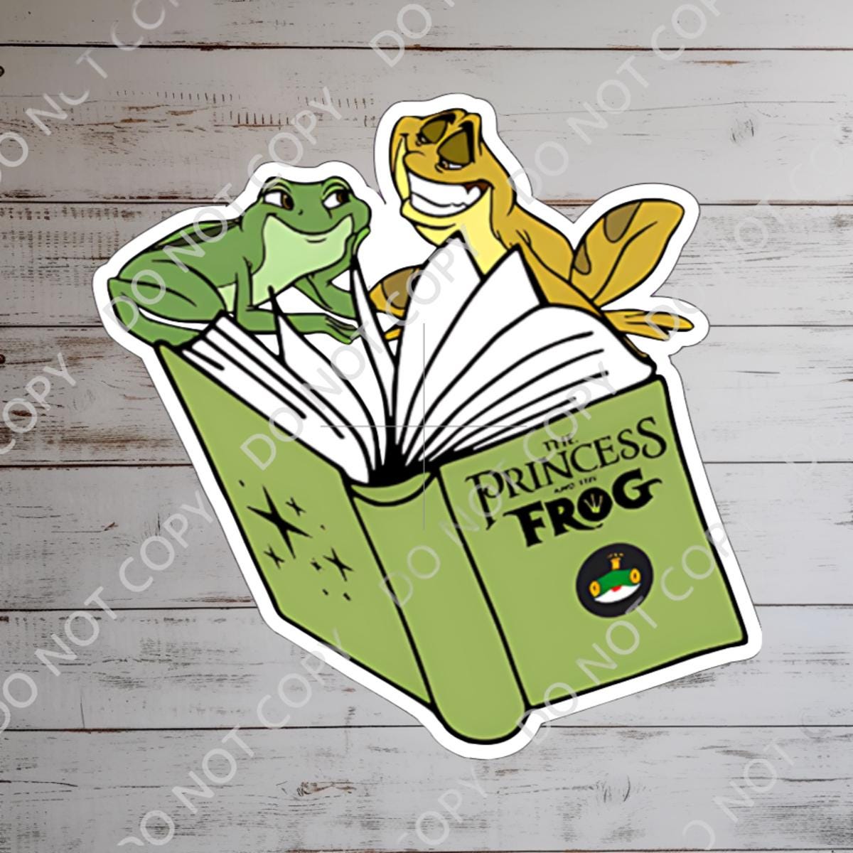 Tiana Princess and the Frog Sticker: Waterproof Vinyl Decal