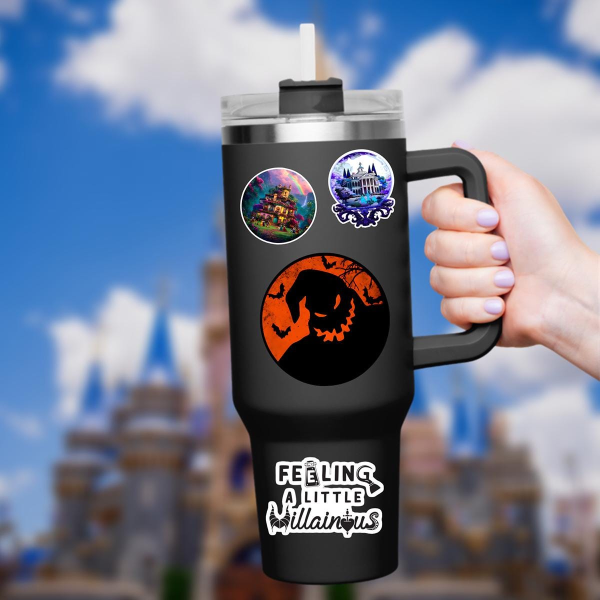 Disney Nightmare Before Christmas Zero Sticker: Waterproof Vinyl Decal for Laptop, Water Bottle