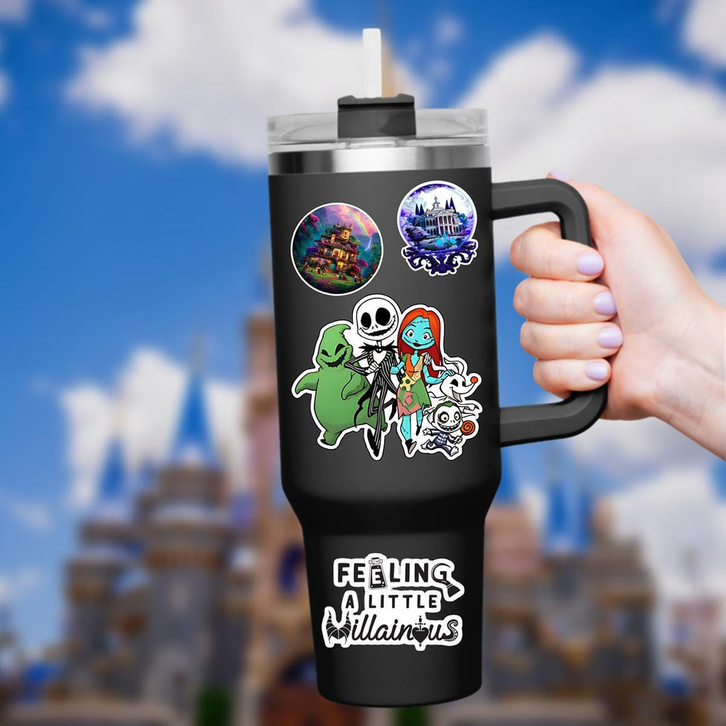 Disney Nightmare Before Christmas Sticker: Waterproof Vinyl Decal for Laptop, Water Bottle