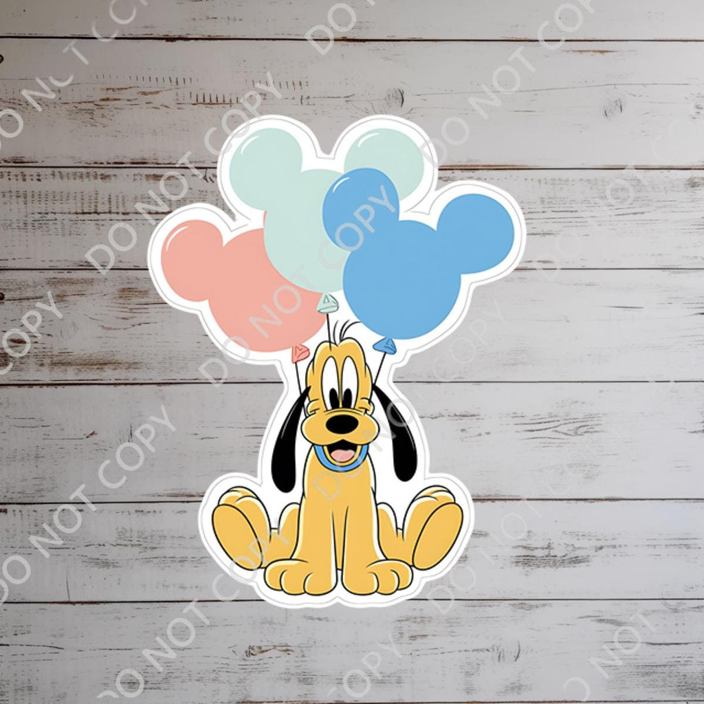 Disney Pluto Sticker What A Wonderful World Sticker Waterproof Disney Laptop, Disneying Theme Park Vacation, Castle Park Mouse