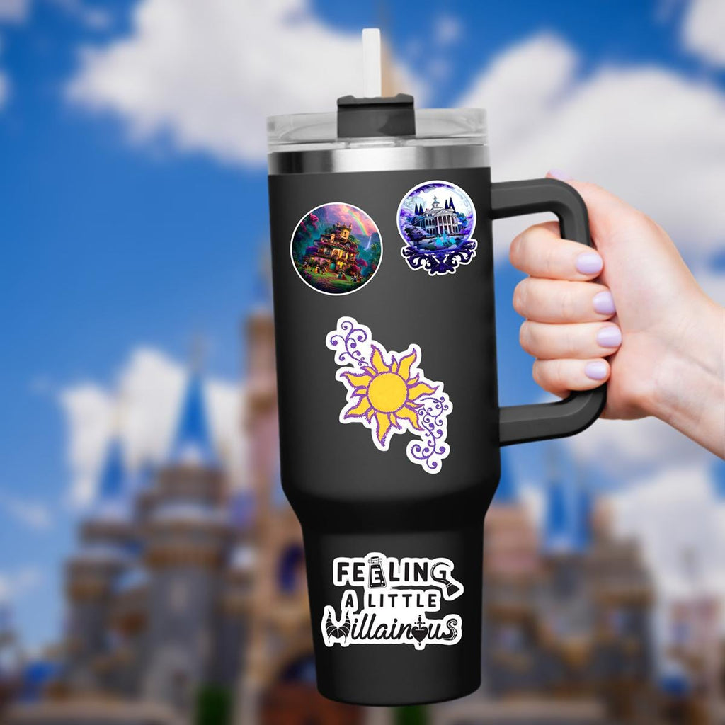 Rapunzel Tangled Lantern Sticker: Waterproof Vinyl Decal
