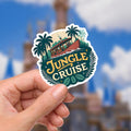 Disney Ride Jungle Cruise Sticker Waterproof Disney Laptop, Disneying Theme Park Vacation, Castle Park Mouse