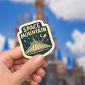 Disney Ride Space Mountain Sticker Waterproof Disney Laptop, Disneying Theme Park Vacation, Castle Park Mouse