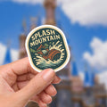 Disney Ride Splash Mountain Sticker Waterproof Disney Laptop, Disneying Theme Park Vacation, Castle Park Mouse