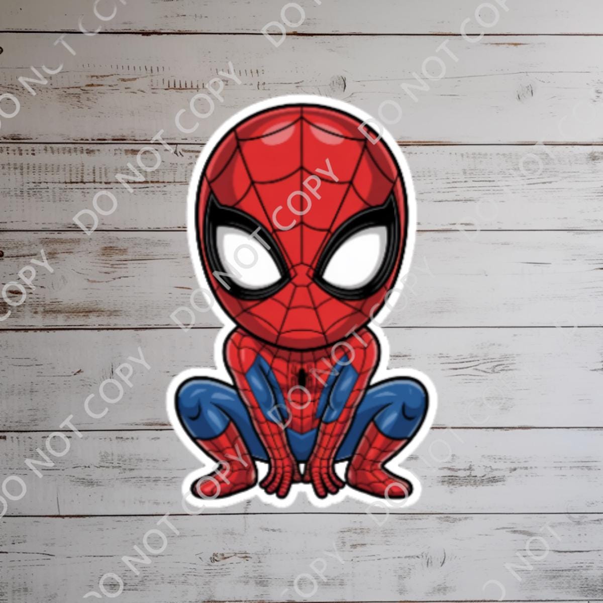 Marvel Spiderman Sticker Disney WaterDisney proof Laptop Stickers,  planner stationery decal water bottle cell