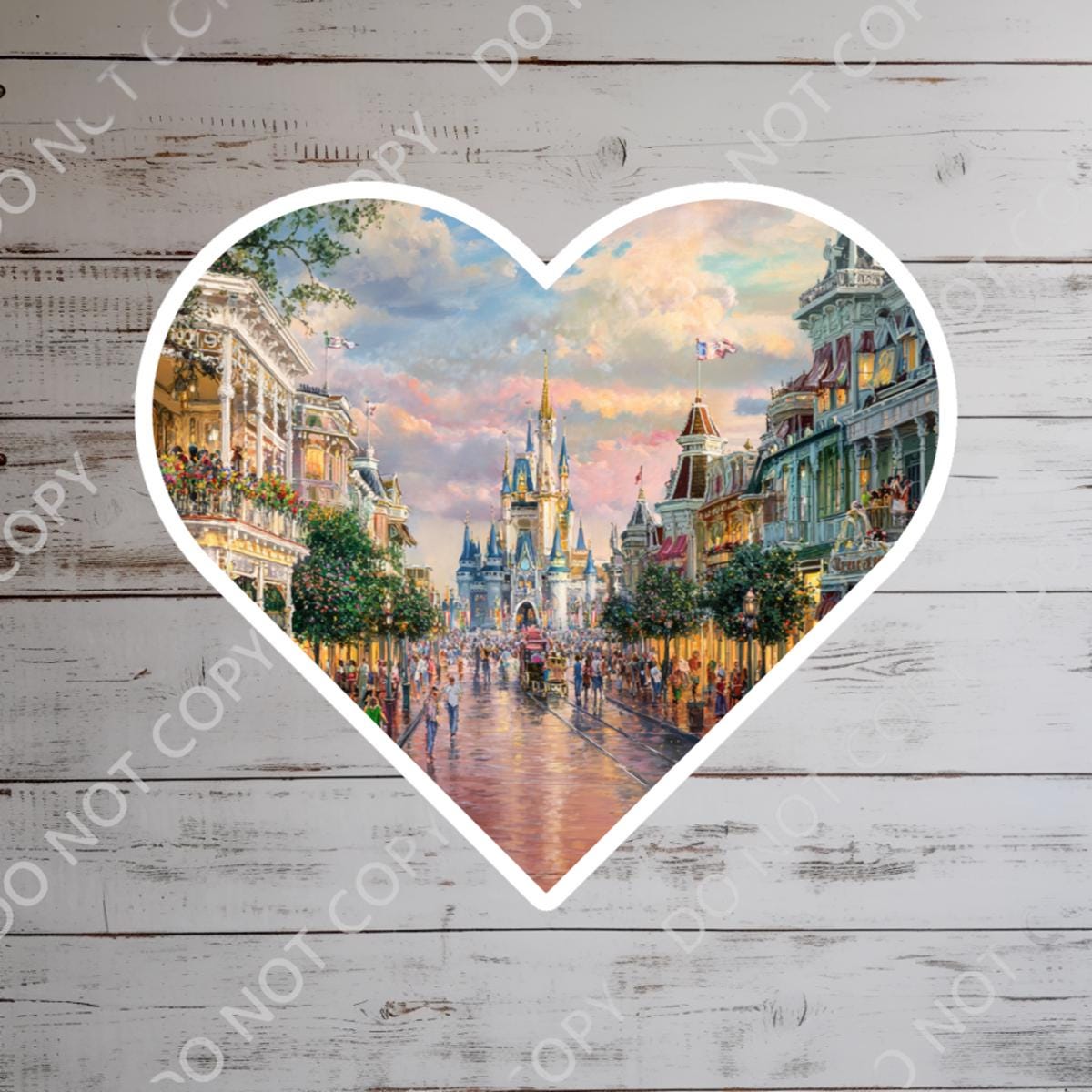 Disneyy World Castle Main Street WDW Laptop Sticker/ Magic Kingdom Fantasyland Disney decal/ planner water bottle cell phone decal Disney presents, Disney Gifts, Junk Journal, Journal stickers,