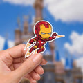 Ironman Sticker, Avengers Gauntlet, Waterproof Vinyl Decal