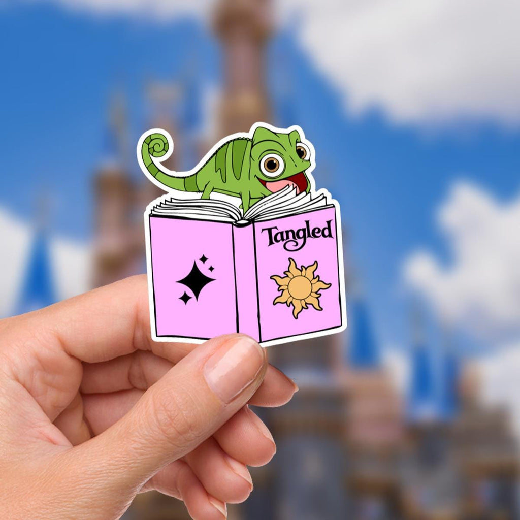 Rapunzel Tangled  Lantern Sticker: Waterproof Vinyl Decal