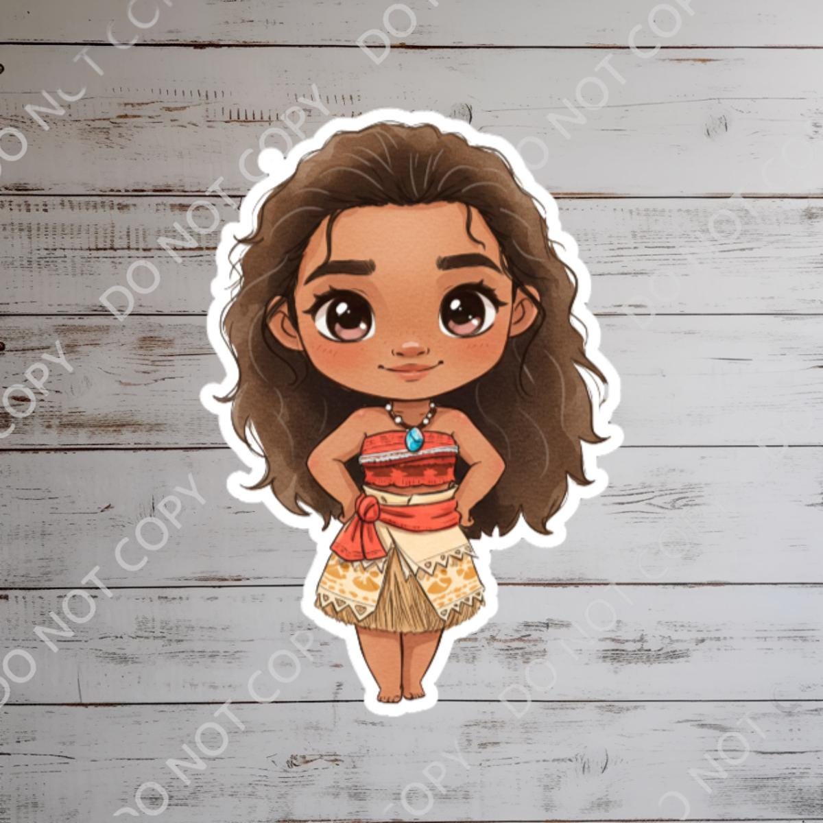 Moana Maui Disneyy Sticker Water Bottle Sticker Waterproof Disney Laptop Stickers planner stationery decal water bottle