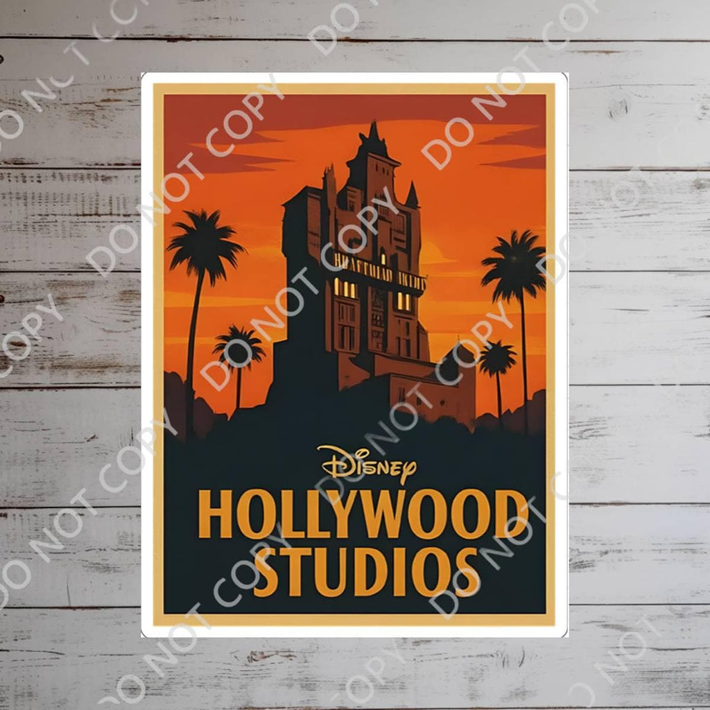 Disney Hollywood Studios What A Wonderful World Sticker Waterproof Disney Laptop, Disneying Theme Park Vacation, Castle Park Mouse