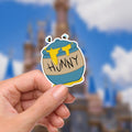 Winnie The Pooh Hunny Pot Vinyl Sticker: Laptop, Water Bottle Decal