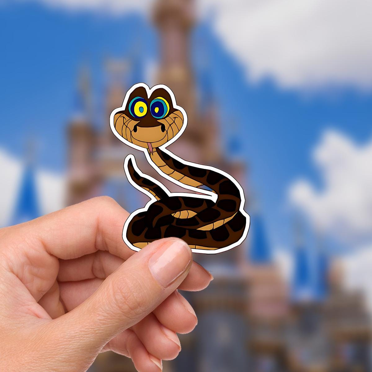 Disney Jungle Book Kaa Waterproof Disney Laptop, Disneying Theme Park Vacation, Castle Park Mouse
