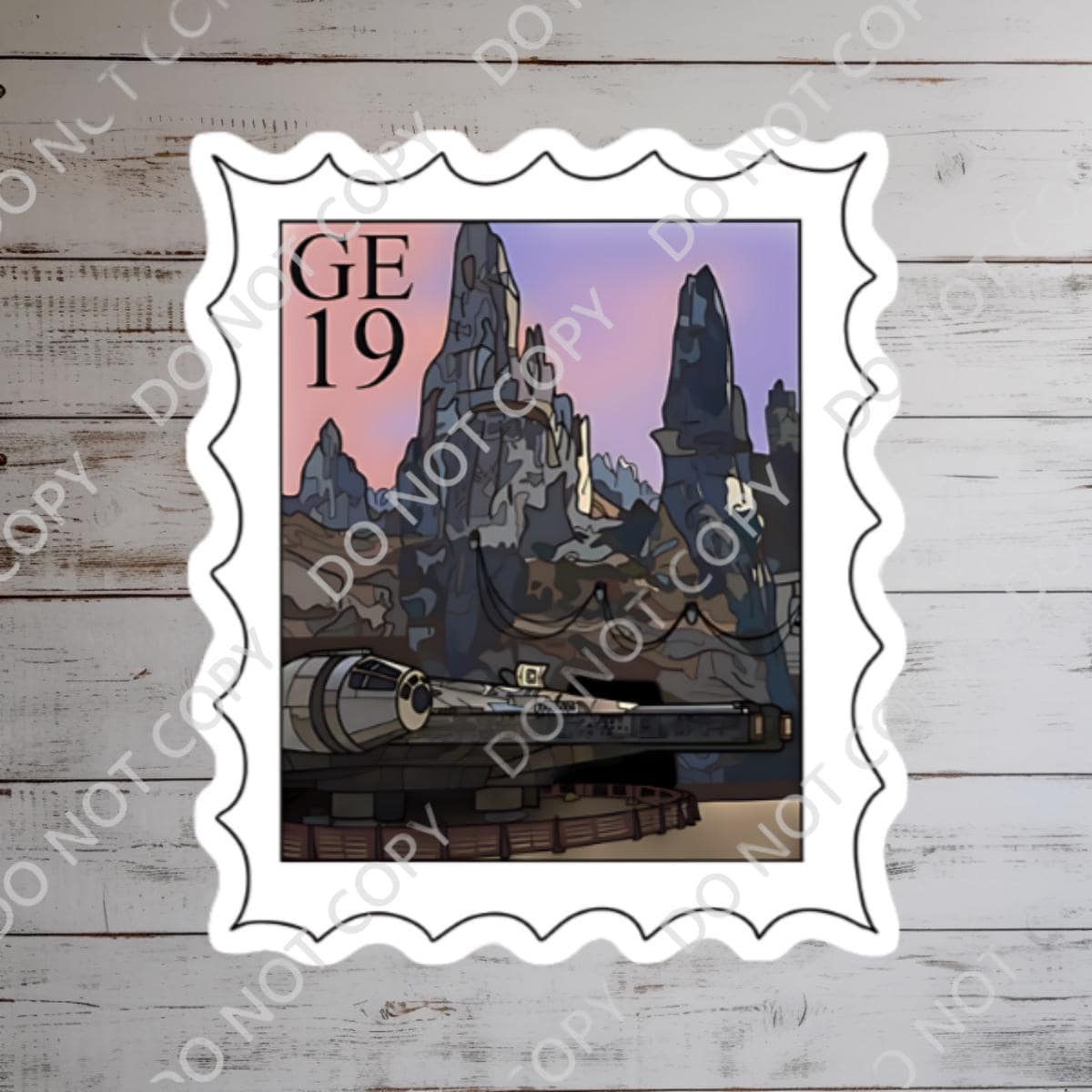Star Wars Sticker Galaxies Edge Waterproof Star Wars Sticker, Journal stickers, Disney gift, Disney present, Junk Journal, Star Wars Sticker, Disney Stickers