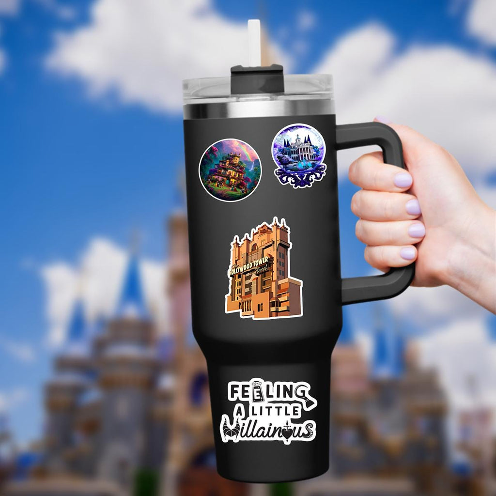 Disney Hotel Tower of Terror Sticker Waterproof Disney Laptop Stickers Disney souvenir planner stationery decal water bottle cell phone