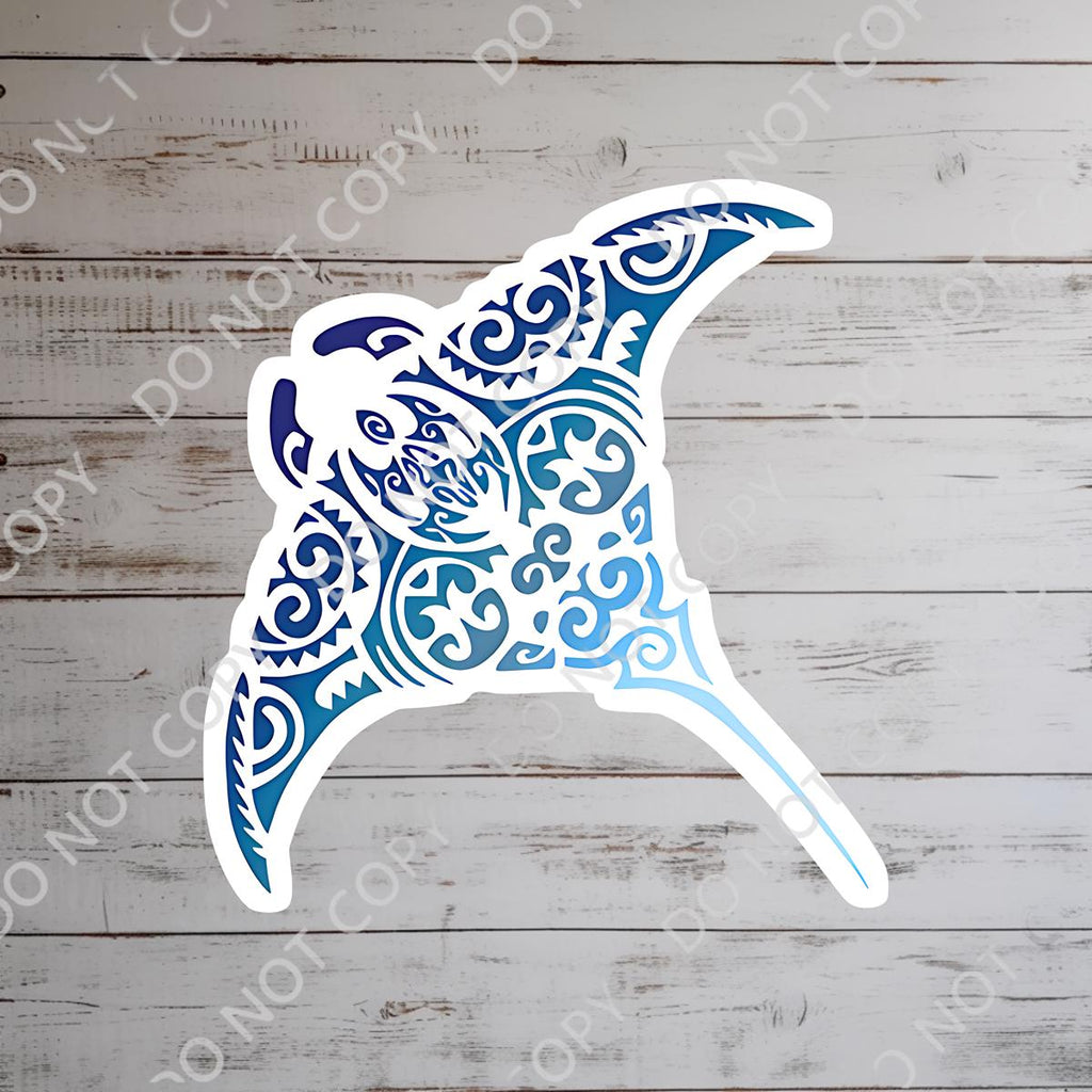Moana Gramma Tala Maui Mickey Head Sticker: Waterproof Vinyl Decal