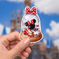 Minnie Mouse Sticker: Waterproof Vinyl Decal for Laptop, Water Bottle