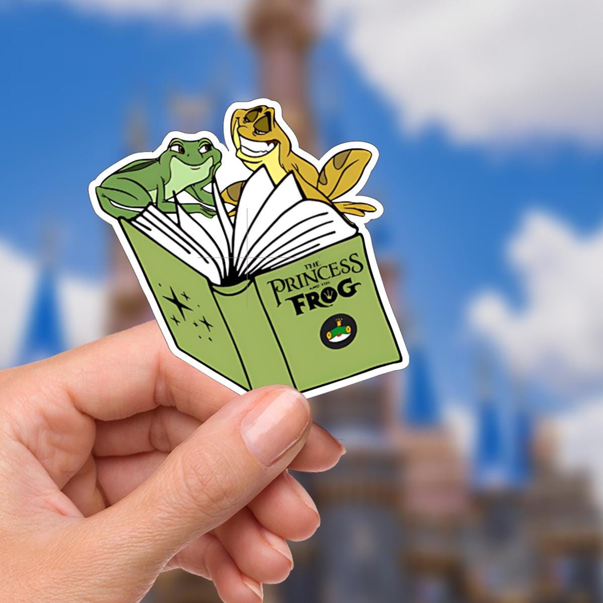 Tiana Princess and the Frog Sticker: Waterproof Vinyl Decal