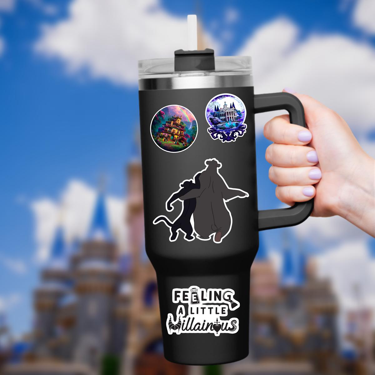 Disney Jungle Book Baloo & Bagheera Waterproof Sticker Hydro Flask Journal  gift, present,