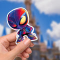 Marvel Spiderman Sticker Disneyy Waterproof Disney Laptop Stickers,  planner stationery decal water bottle cell