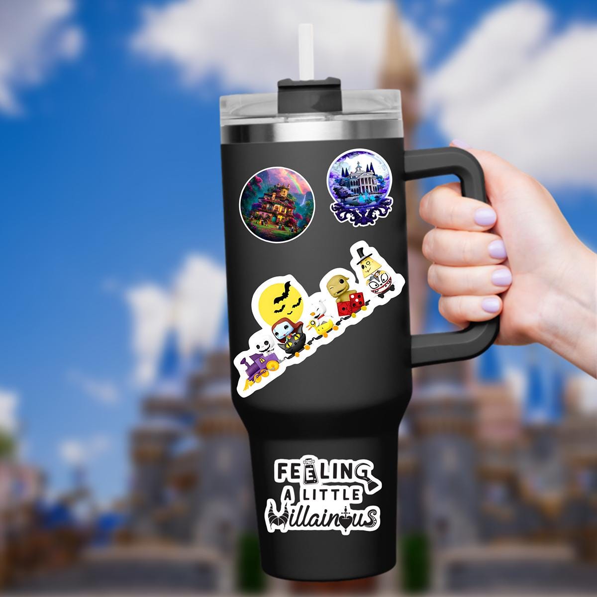 Disney Nightmare Before Christmas Zero Sticker: Waterproof Vinyl Decal for Laptop, Water Bottle