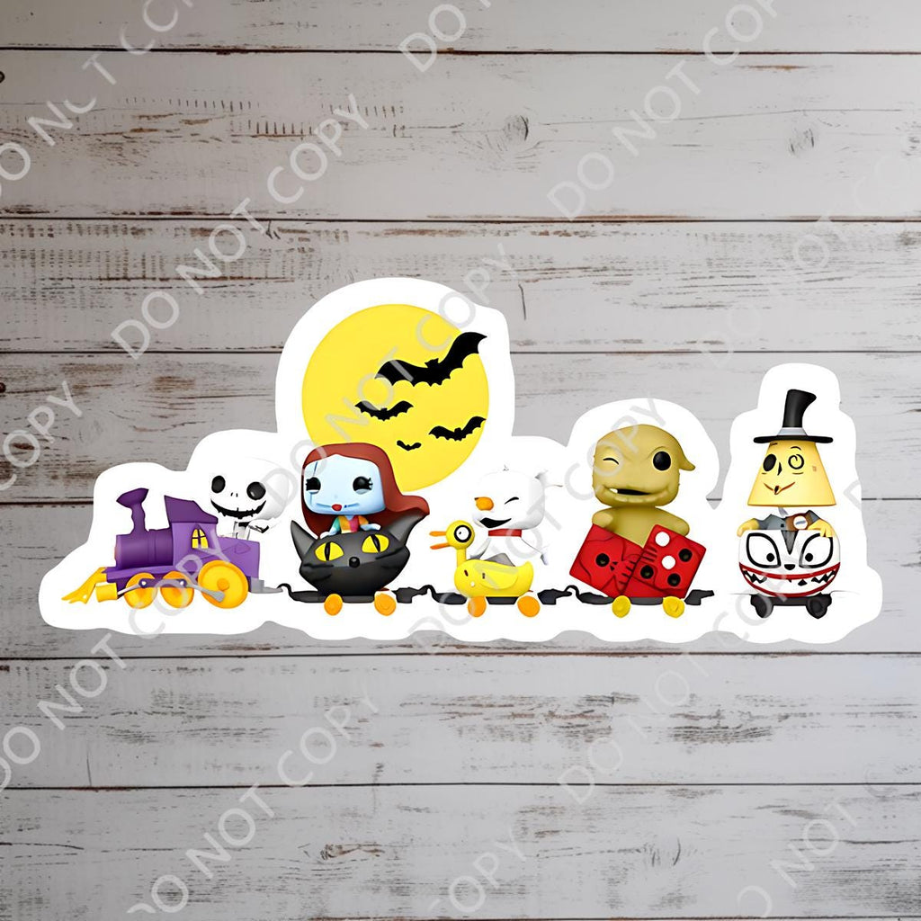 Disney Nightmare Before Christmas Zero Sticker: Waterproof Vinyl Decal for Laptop, Water Bottle