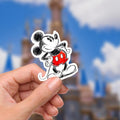Disney Mickey Mouse Sketch Sticker, Waterproof Vinyl Decal