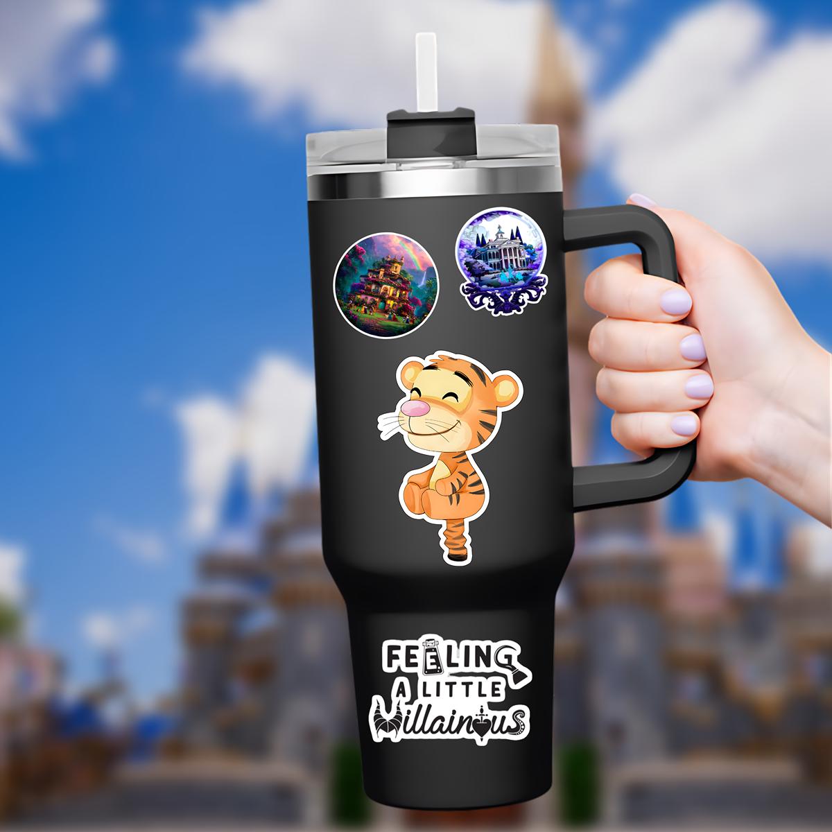 Disneyy Winnie The Pooh Tigger Disney Laptop Sticker Positive Affirmation planner stationery decal water bottle cell