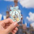 Disneyy Coquette Waterproof Disney Laptop Stickers/ Mickey, Minnie, Goofy Stitch planner stationery decal water bottle cell phone