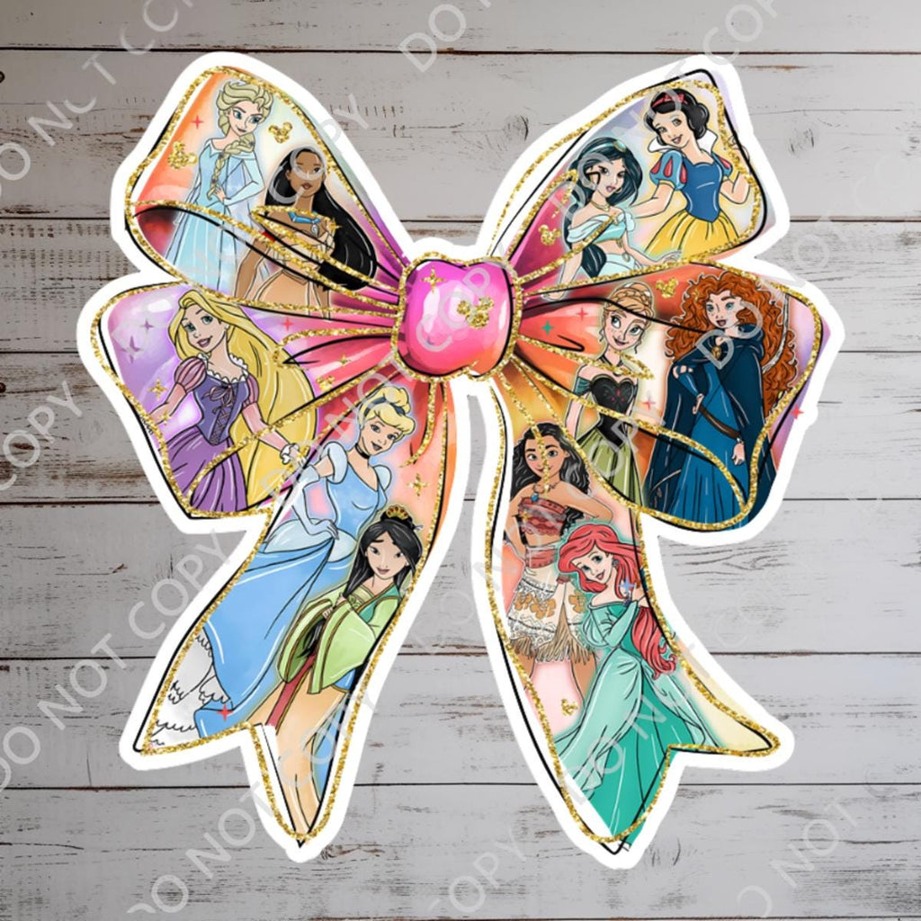 Disney Princess Coquette  Sticker Waterproof HydroFlask,  Disney Laptop, Disneying Theme Park Vacation, Castle Park Mouse