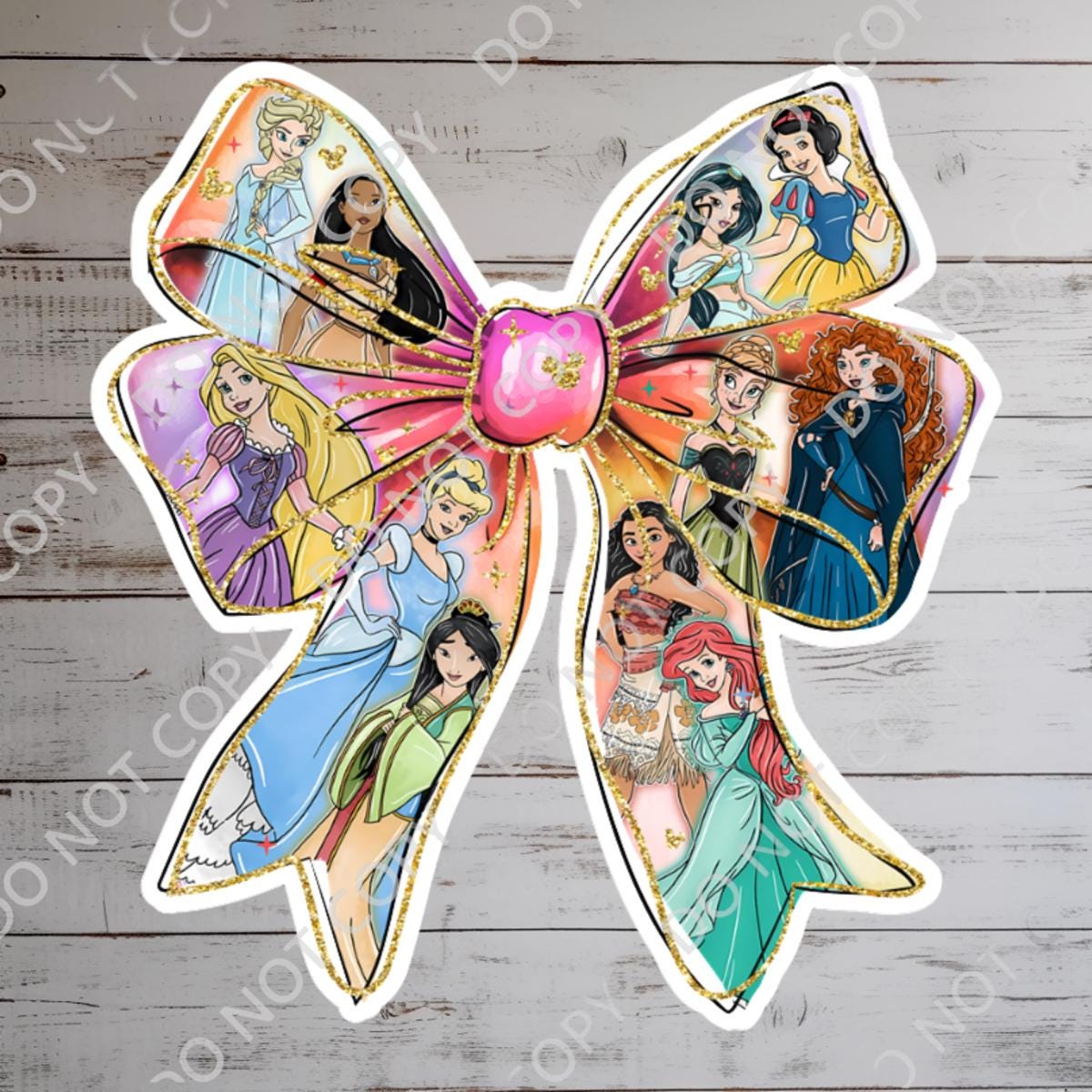Disney Princess Coquette  Sticker Waterproof HydroFlask,  Disney Laptop, Disneying Theme Park Vacation, Castle Park Mouse
