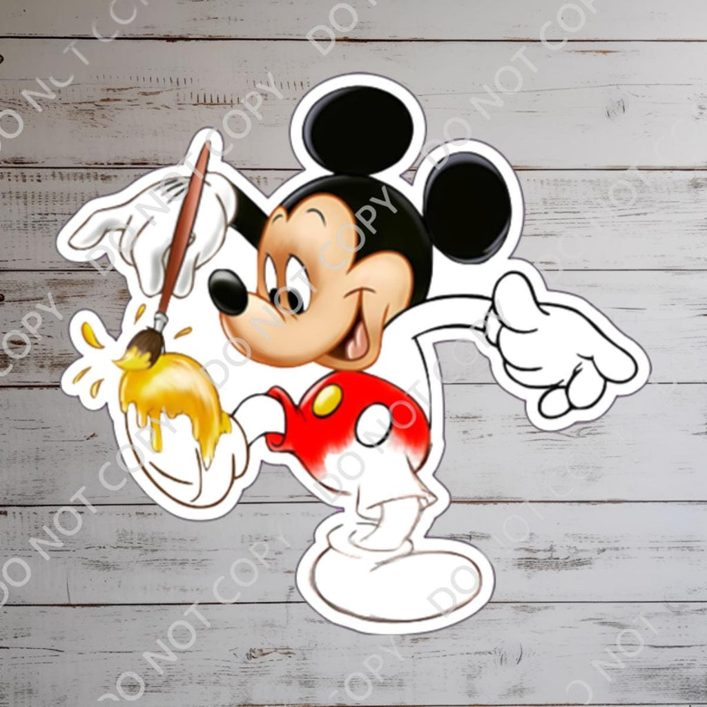 Mickey Mouse Sticker, Waterproof Vinyl Decal