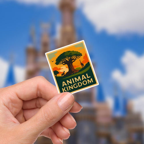 Disney Animal Kingdom What A Wonderful World Sticker Waterproof Disney Laptop, Disneying Theme Park Vacation, Castle Park Mouse