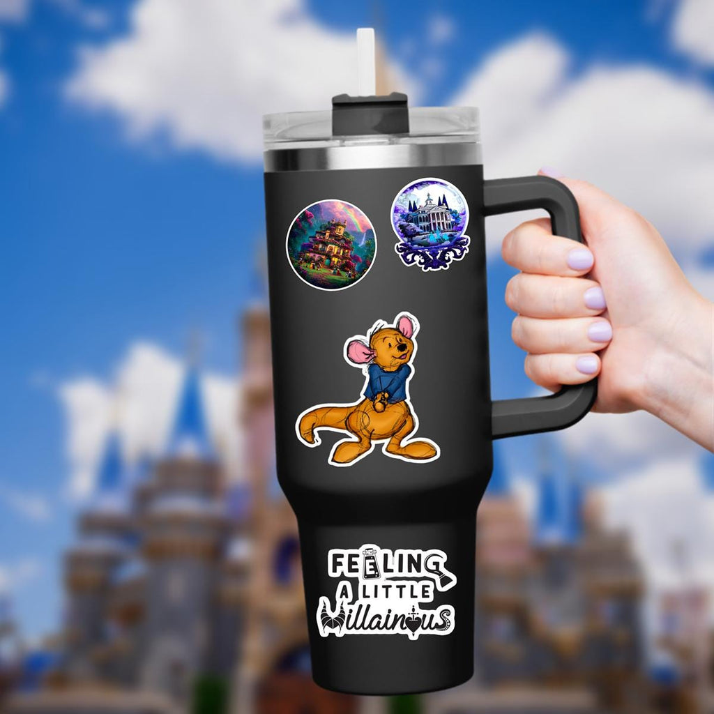 Disneyy Winnie The Pooh Disney Laptop Sticker Positive Affirmation planner stationery decal water bottle cell