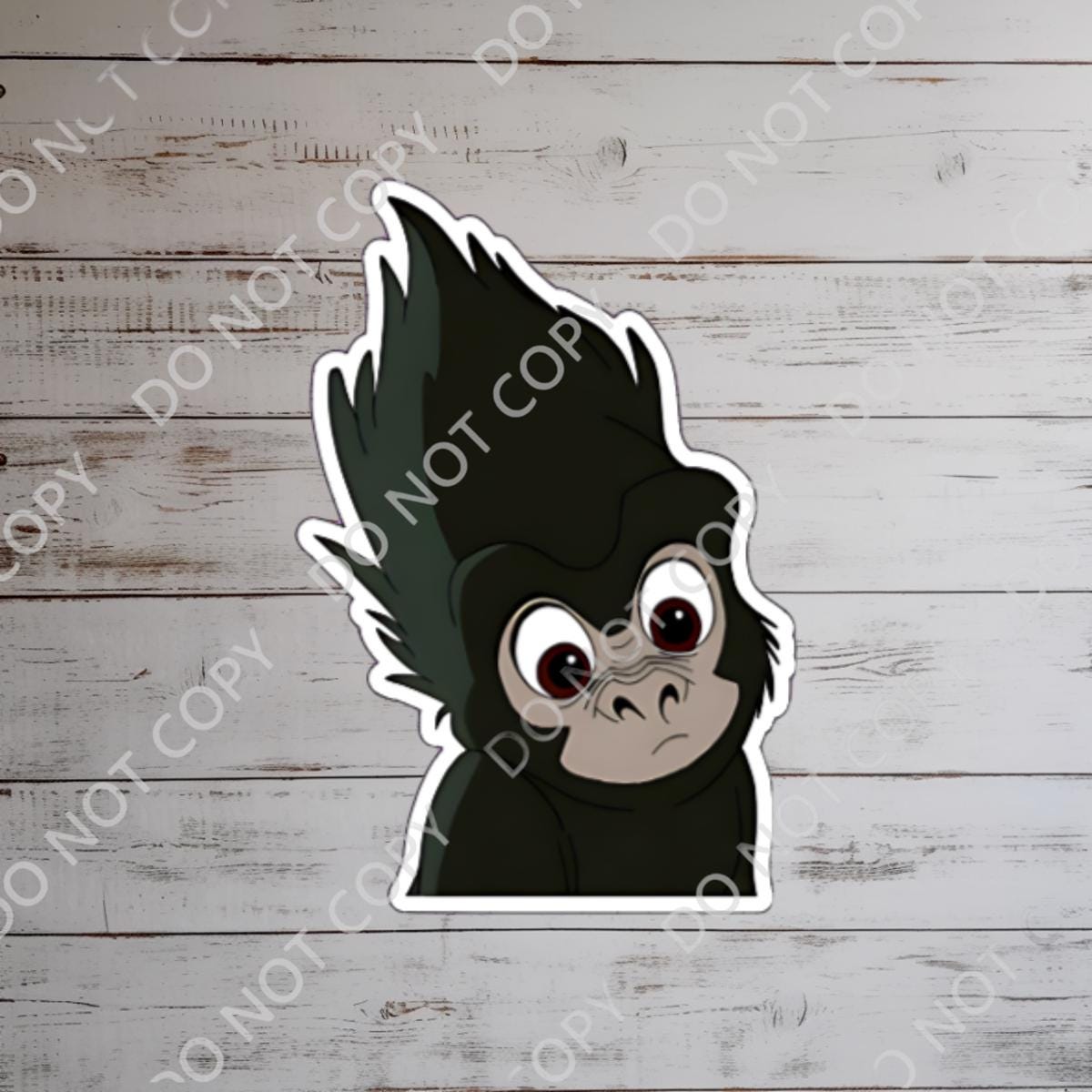 Jungle Book Terk Waterproof Sticker Hydro Flask Journal