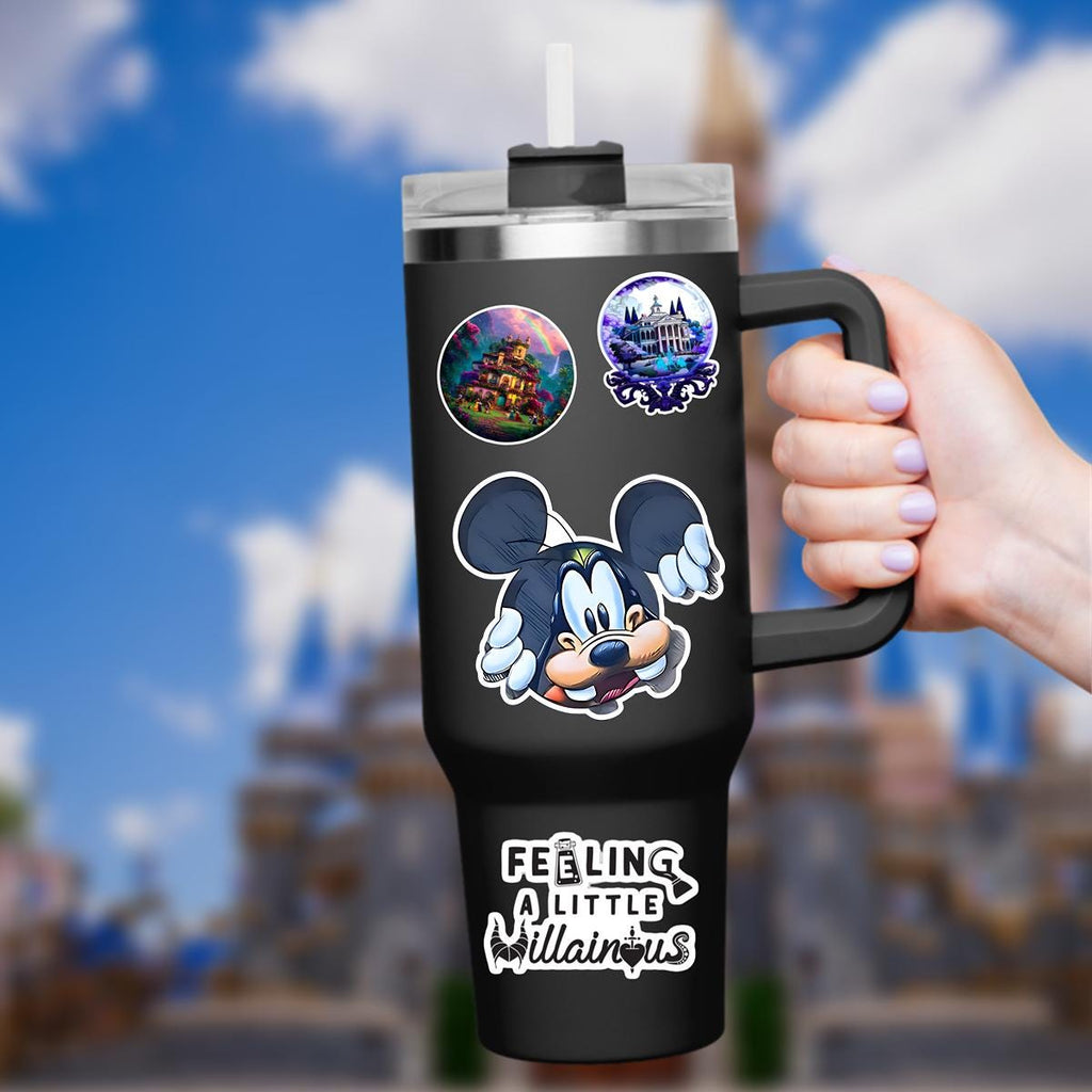 Disney Goofy What A Wonderful World Sticker Waterproof Disney Laptop, Disneying Theme Park Vacation, Castle Park Mouse