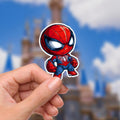 Marvel Spiderman Sticker Disney Waterproof Disney Laptop Stickers,  planner stationery decal water bottle cell