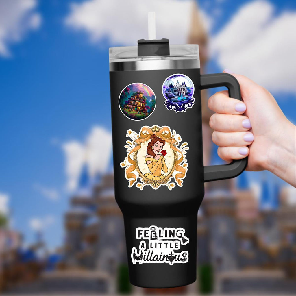 Belle Sticker: Beauty and The Beast Waterproof Vinyl Decal