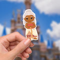 Moana Gramma Tala Maui Mickey Head Sticker: Waterproof Vinyl Decal