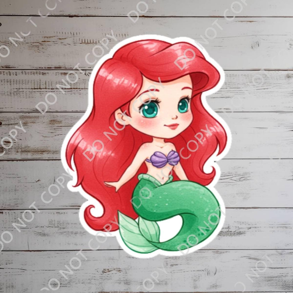 Little Mermaid Sticker | Princess Ariel Waterproof Decal