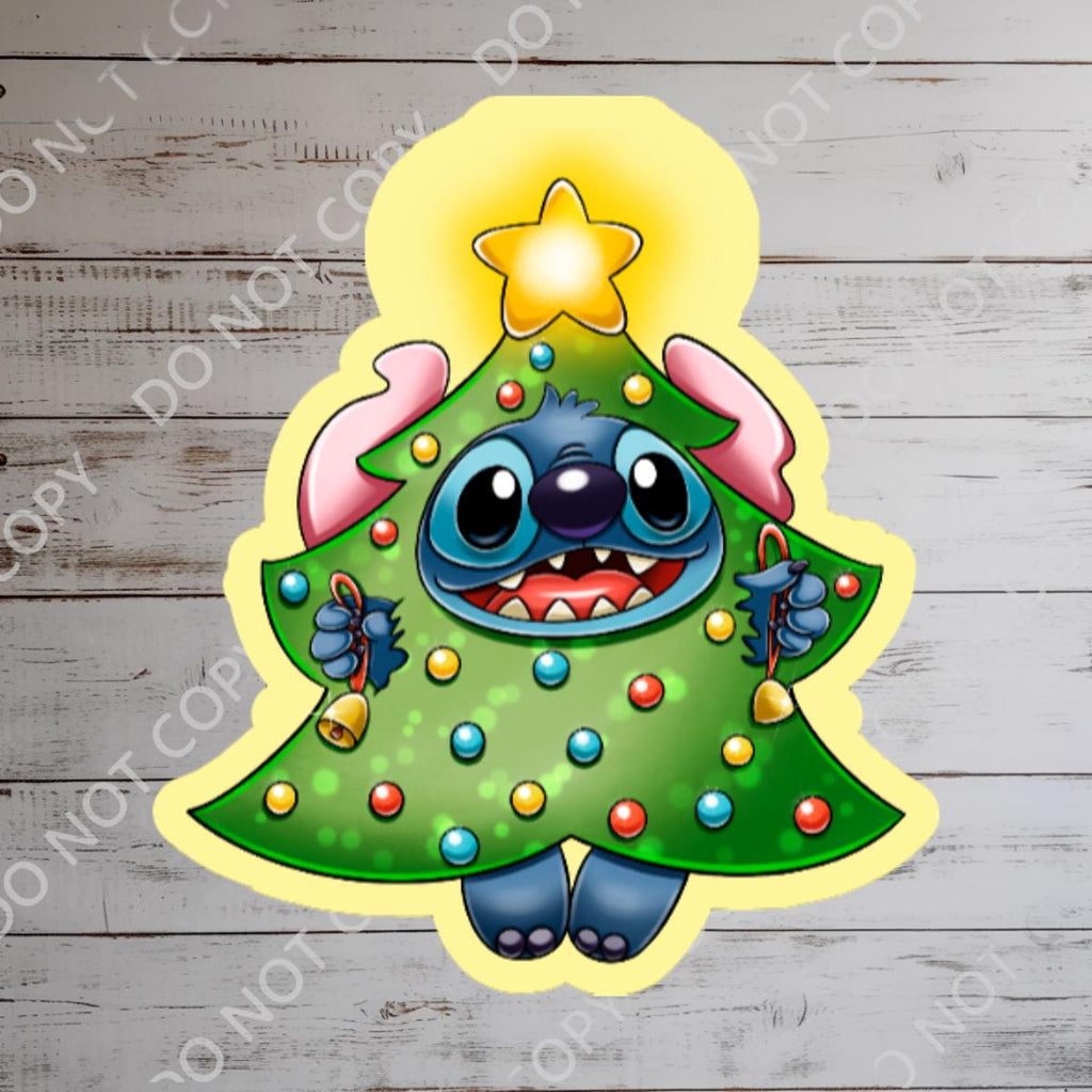 Disneyy Christmas Stitch World Sticker Waterproof Disney Laptop, Disneying Theme Park Vacation, Castle Park Mouse